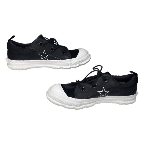 Converse Gore-Tex One Star Ox Mens 7.5 Womens 9.5 Black White Waterproof Low Top - Picture 2 of 12